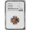 Image 1 : 1954 Proof Lincoln Wheat Cent Coin NGC PF66RD