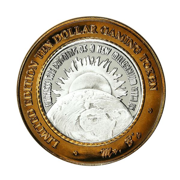 .999 Silver Mr. B's Casino Mill City, NV $10 Casino Limited Edition Gaming Token