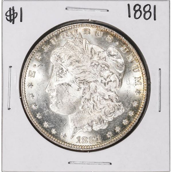 1881 $1 Morgan Silver Dollar Coin