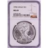 Image 1 : 1996 $1 American Silver Eagle Coin NGC MS69