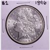 Image 1 : 1896 $1 Morgan Silver Dollar Coin