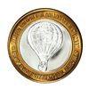 Image 1 : .999 Silver Reno Tahoe International Airport $10 Casino Limited Edition Gaming Token