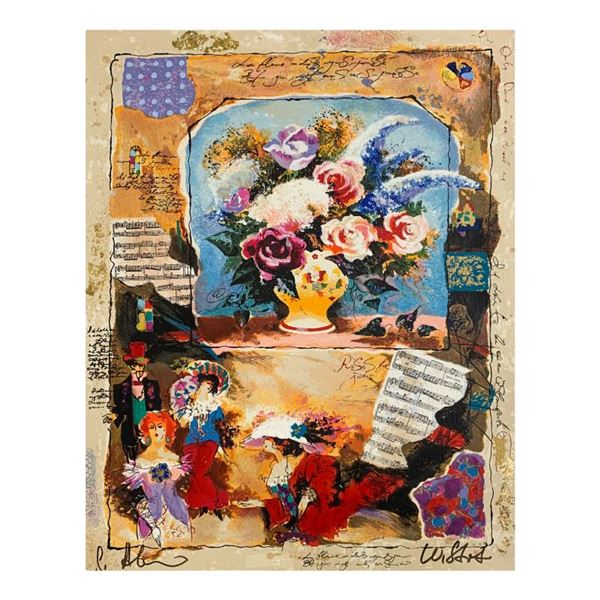 Alexander & Wissotzky "Roses For Julia Ii" Limited Edition Serigraph On Canvas