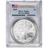 Image 1 : 2008 American Silver Eagle Coin PCGS MS69 First Strike