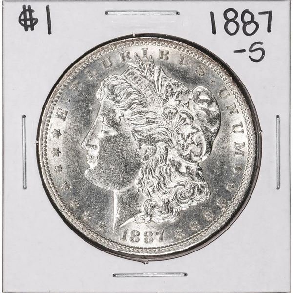 1887-S $1 Morgan Silver Dollar Coin