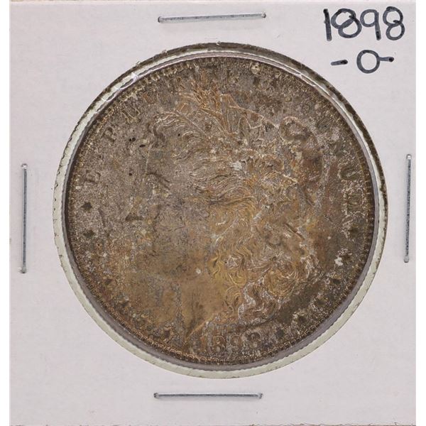1898-O $1 Morgan Silver Dollar Coin Amazing Toning