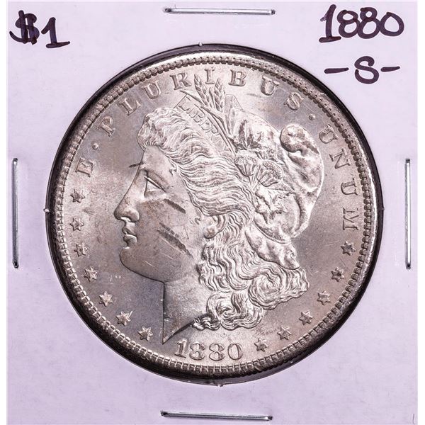 1880-S $1 Morgan Silver Dollar Coin