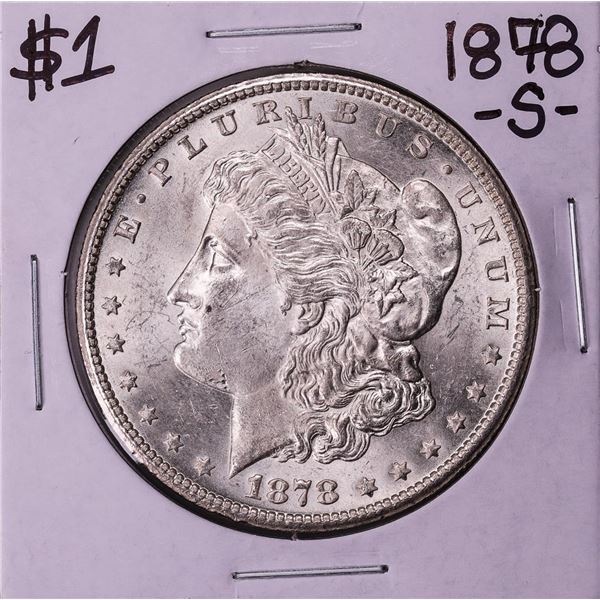 1878-S $1 Morgan Silver Dollar Coin