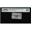 Image 1 : 1863 Third Issue Three Cents Fractional Note Fr.1226 PMG About Uncirculated 55EPQ
