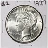 Image 1 : 1927 $1 Peace Silver Dollar Coin