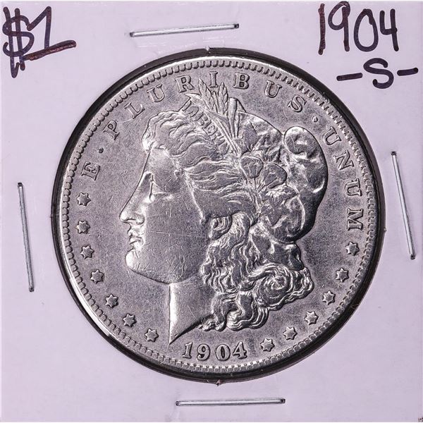 1904-S $1 Morgan Silver Dollar Coin