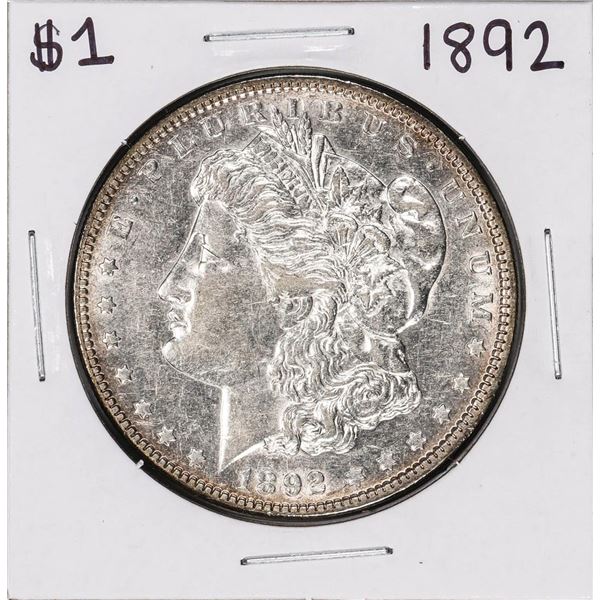 1892 $1 Morgan Silver Dollar Coin