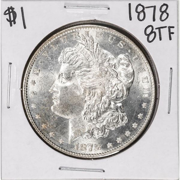 1878 8TF $1 Morgan Silver Dollar Coin