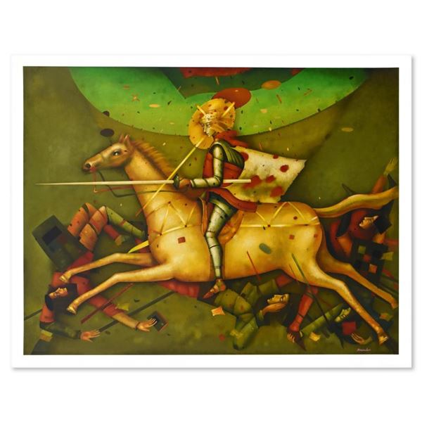 Mihail Aleksandrov "The Rider" Limited Edition Serigraph On Paper