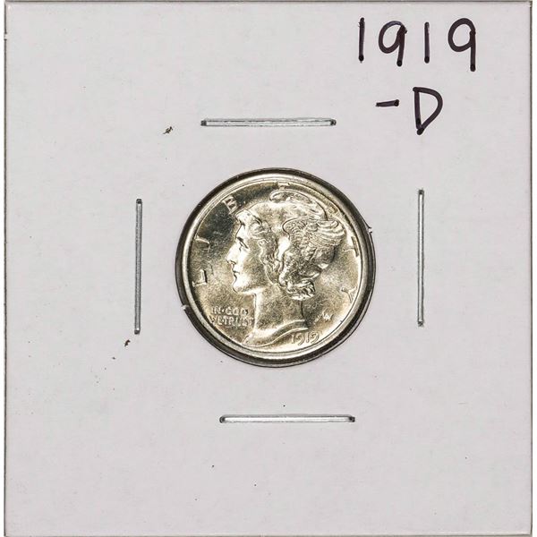 1919-D Mercury Dime Coin