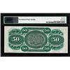 Image 2 : 1872 $50 State of South Carolina Obsolete Note PMG Gem Uncirculated 65EPQ
