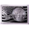 Image 2 : 2021 Type 1 $1 American Silver Eagle Coin & 2oz Silver Bar Set