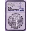 Image 1 : 2021-(S) Type 1 $1 American Silver Eagle Coin NGC MS69 Early Release Emergency Issue