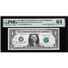 Image 1 : 1969A $1 Federal Reserve Note PMG Choice Uncirculated 64 Dual Courtesy Autograph
