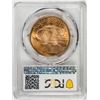 Image 2 : 1908 No Motto $20 St. Gaudens Double Eagle Gold Coin PCGS MS65