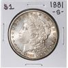 Image 1 : 1881-S $1 Morgan Silver Dollar Coin