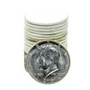 Image 1 : Roll of (20) Brilliant Uncirculated 1964 Kennedy Half Dollar Coins