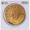 Image 1 : 1880 $20 Liberty Head Double Eagle Gold Coin