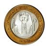 Image 1 : .999 Fine Silver Luxor Las Vegas, Nevada $10 Limited Edition Gaming Token