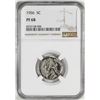Image 1 : 1956 Proof Jefferson Nickel Coin NGC PF68