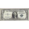Image 1 : 1935E $1 Silver Certificate Note Gutter Fold Error