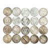 Image 2 : Lot of (20) 1921 $1 Morgan Silver Dollar Coins Culls