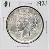 1921 $1 Peace Silver Dollar Coin