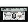 Image 1 : 1929 $10 Pleasantville, NJ National Currency Note CH# 6508 PMG About Uncirculated 50 Net