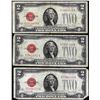 Image 1 : Lot of (3) 1928G $2 Legal Tender Notes