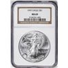 Image 1 : 1997 $1 American Silver Eagle Coin NGC MS69