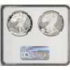 Image 2 : 1986-S & 2021-S First Year of Issue Proof Silver Eagle Set NGC PF69 Ultra Cameo