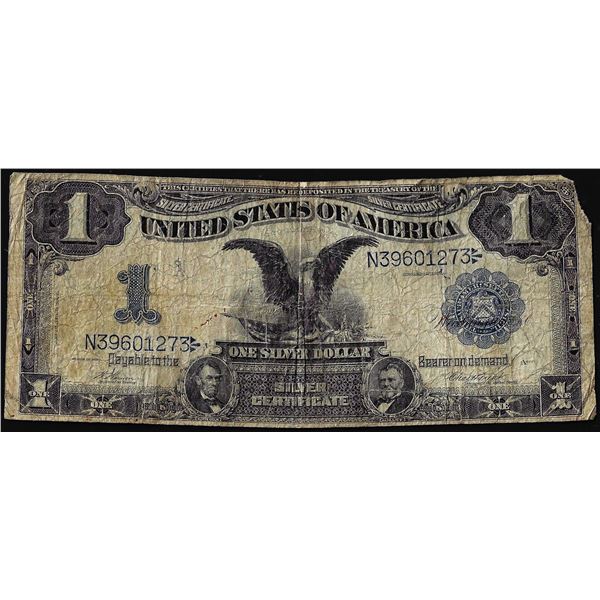 1899 $1 Black Eagle Silver Certificate Note