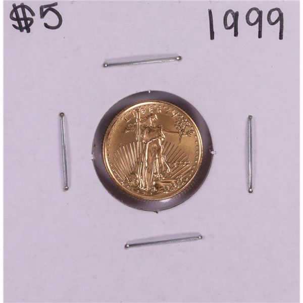 1999 $5 American Gold Eagle Coin