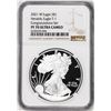 Image 1 : 2021-W $1 Proof American Silver Eagle Coin NGC PF70 Ultra Cameo Congratulations Set