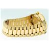 Image 8 : Rolex Men's 18K Yellow Gold Diamond Day Date President Wristwatch