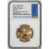 Image 1 : 2021 Type 2 $25 American Gold Eagle Coin NGC MS70 First Day of Issue