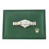 Image 8 : Rolex Ladies Two Tone Diamond and Ruby Wristwatch with Rolex Box