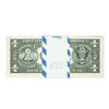 Image 2 : Low Serial Number Pack of (100) Consecutive 2001 $1 Federal Reserve STAR Notes