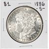 Image 1 : 1886-S $1 Morgan Silver Dollar Coin