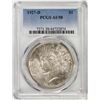 1927-D $1 Peace Silver Dollar Coin PCGS AU58