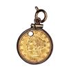 1861 $2 1/2 Liberty Head Quarter Eagle Gold Coin Pendant