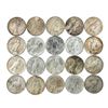 Image 2 : Lot of (20) $1 Peace Silver Dollar Coins Culls