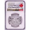 Image 1 : 1989 $1 Proof Canada Mackenzie River Silver Dollar Coin NGC PF70 Ultra Cameo