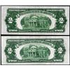 Image 2 : Lot of 1928D and 1928F $2 Legal Tender Notes