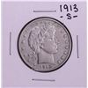 Image 1 : 1913-S Barber Half Dollar Coin